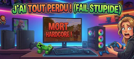 MINECRAFT HARDCORE: Le Golem a gagné…mais je reviens