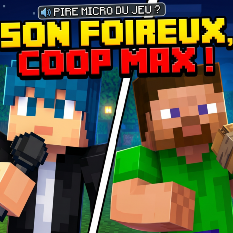 MINECRAFT : 4 survies d&rsquo;un coup